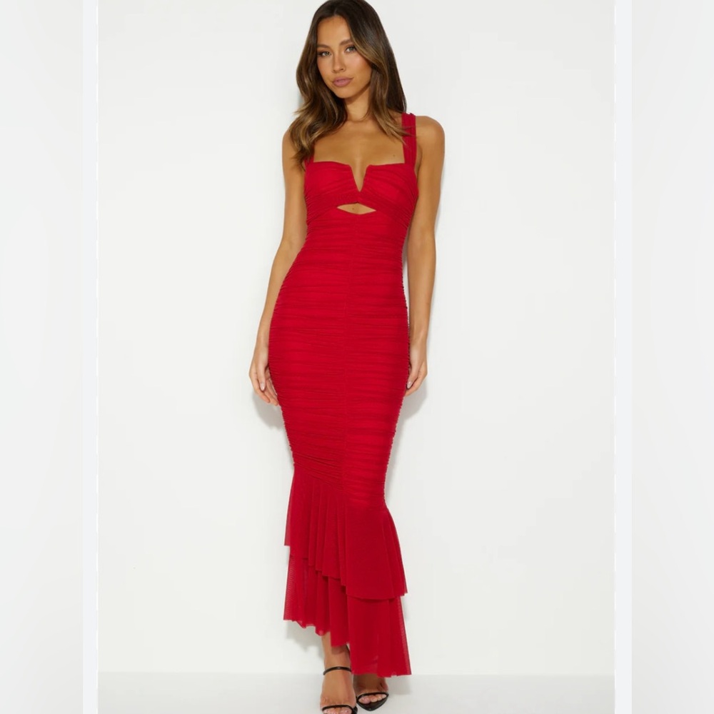 Hello Molly Party Pal dress in red size small. Never worn new with tags